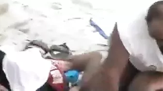 Sexy Senior Couple Caught On Secret Cam Having Beach Sex