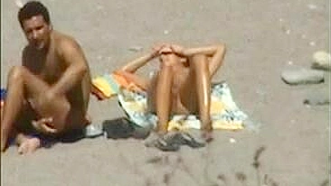 Nude Sunbathing at the Public Beach