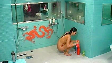Big Brother Nude Video Hot Naked Girl Filmed Doing Shower