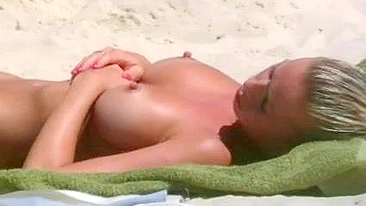 Topless Beach Girl's Bikini Malibu Barbie Melons