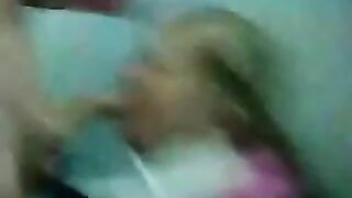 Secret Porn Video in Toilet German Girlfriend Sucks Boyfriend