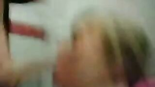 Secret Porn Video in Toilet German Girlfriend Sucks Boyfriend