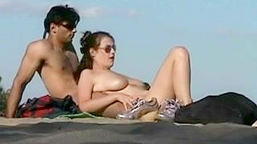 The Honest Voyeur's Hidden Camera Captured The Hot Topless Girl On The Beach