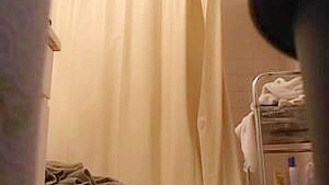 Spy Cam In Bathroom Films Busty Girl Showering
