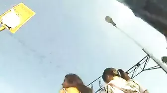 Best Upskirt Video Hot Girl in Tight Short Jeans Shows Ass