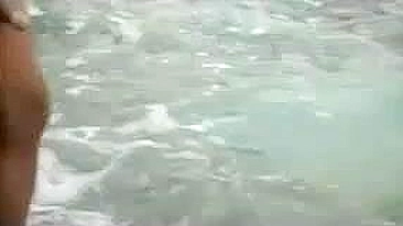 Sexy Seniors Caught On Voyeur Cam Having Beach Sex