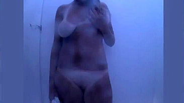 Shower Spy Voyeur Amateur Naked Video