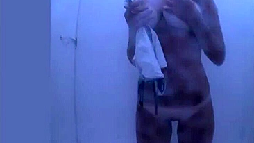 Shower Spy Voyeur Amateur Naked Video