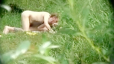 Scandalous! Secretly Filmed Couple Caught Having Sex In Public Park