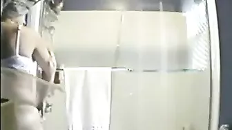 Scandalous! Secretly Filming A Busty Woman In The Shower, Naughty Editor!