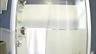 Scandalous! Secretly Filming A Busty Woman In The Shower, Naughty Editor!