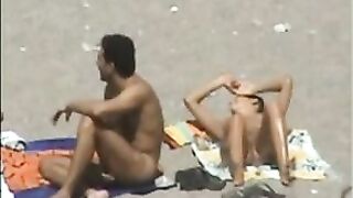 Enjoy Sunbathing Naked On The Public Beach