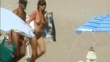 Enjoy Sunbathing Naked On The Public Beach