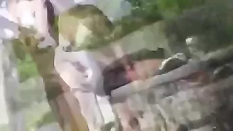 Hot Girl am Strand tragen winzigen Bikini Zeigt gut Ass