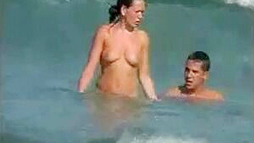 Secretly Filmed Voyeur On The Beach Watched Nude Girls Relaxing In The Sun