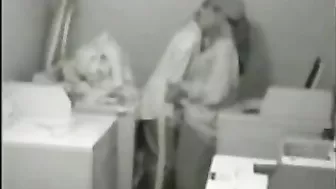 Dirty Washing Room Lesbian Stash Captured By Hidden Camera