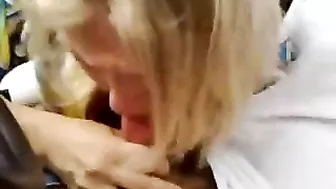 Tatie, The Well-Paid Whore, Blows Clients On Hidden Cam In Car