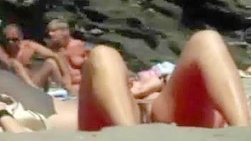 Voyeur Camera Caught on Video Real Beach Nudisten