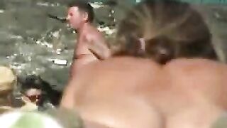 Uncensored And Steamy Voyeur Camera Captured Nudist Couple On The Beach