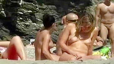 Uncensored And Steamy Voyeur Camera Captured Nudist Couple On The Beach