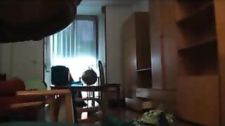 Voyeur Spy Hidden Camera In Girls Room