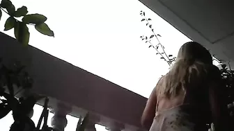 Sneaky Voyeur Films Naughty Girl With No Panties During Her First Time