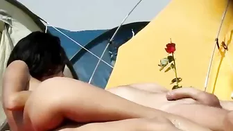 Naughty Spy Cam At Romanian Beach Clip!