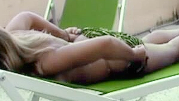 Sultry Woman Seducing Man On Explicit Video Footage