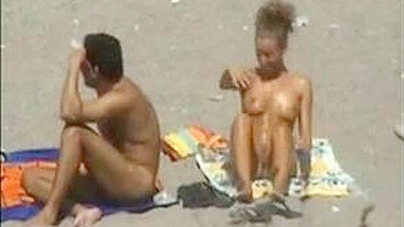 Nudity On Public Beach, Daring And Provocative