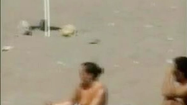 Nudity On Public Beach, Daring And Provocative