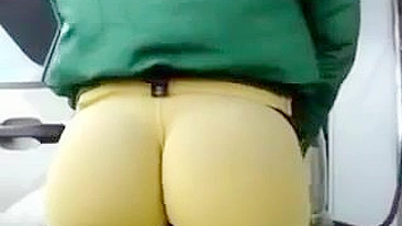 Hidden Camera Caught Hot Girl Wearing Tight Panties