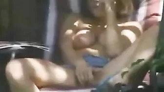 Solo Female Pleasure! Hot amateur girl masturbating secret voyeur