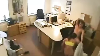 Secretary Fucked By Boss And Taped On Secret Camera