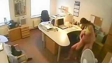 Fucking In Office With Big Boobs Girl - Hidden Camera