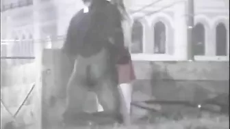 Voyeur Spy Camera Interracial Couple Fucking in Public Park