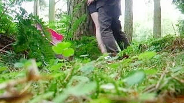 First Time Fucking In The Forest On Voyeur Cam Tape