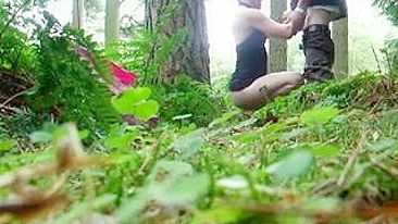 First Time Fucking In The Forest On Voyeur Cam Tape