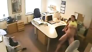 Secretary Fucked By Boss Caught By Spy Cam