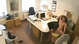 Secretary Fucked By Boss Caught By Spy Cam