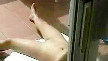 Shockingly, I Spied On My Friend's Mother, Sunbathing Completely Naked