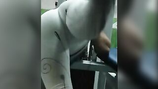 Astonishing, Hot-Bootied, Working Out Ass At The Gym, Candidly Captured!