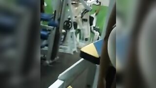 Astonishing, Hot-Bootied, Working Out Ass At The Gym, Candidly Captured!