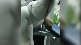 Astonishing, Hot-Bootied, Working Out Ass At The Gym, Candidly Captured!