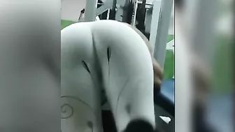 Astonishing, Hot-Bootied, Working Out Ass At The Gym, Candidly Captured!