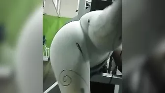 Astonishing, Hot-Bootied, Working Out Ass At The Gym, Candidly Captured!