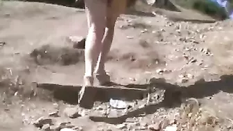 Frivolous, Voyeuristic Husband Films His Sexy French Wife's Upskirt Video