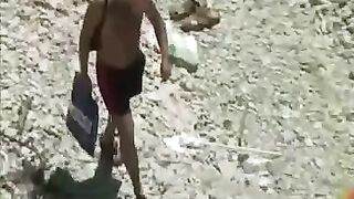 Scandalous Swingers Caught In Steamy Beach Fuckfest; Filthy Voyeur's Delight!