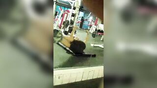 Hot Girl's Tight Pants Exposed At Gym Captured By Secret Camera