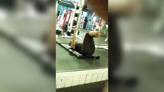 Hot Girl's Tight Pants Exposed At Gym Captured By Secret Camera