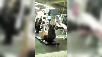 Hot Girl's Tight Pants Exposed At Gym Captured By Secret Camera